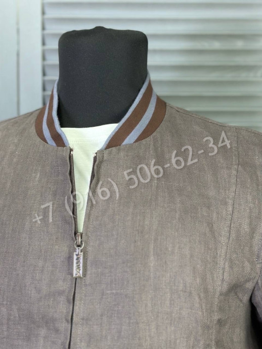 Льняная куртка ZILLI 17153