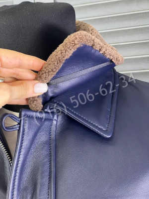 Кожаная куртка Brunello Cucinelli 19566