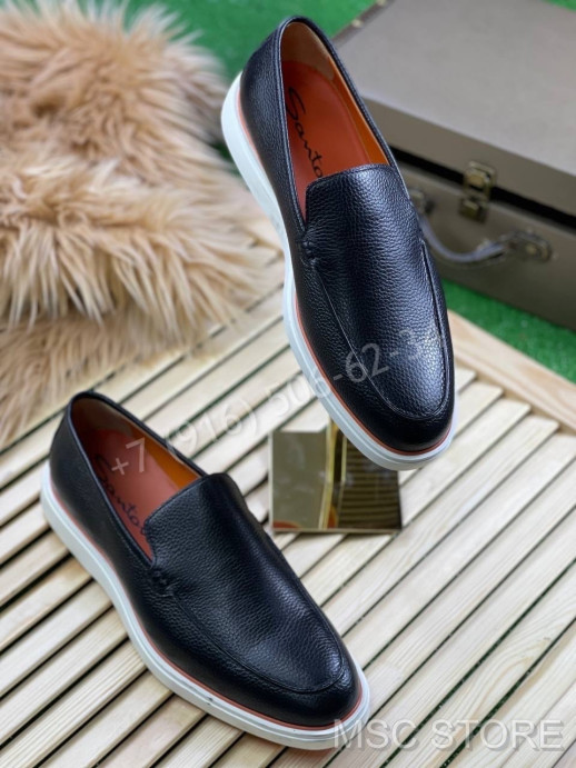 Лоферы Santoni 9726