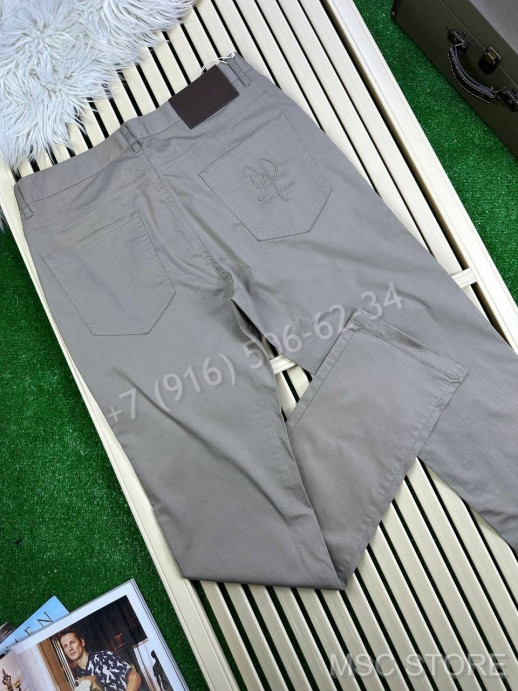 Льняные брюки Brioni 9934