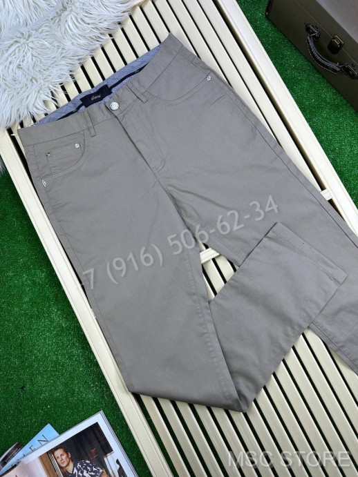 Льняные брюки Brioni 9934