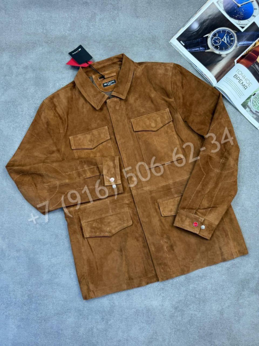 Замшевая куртка KITON 32052