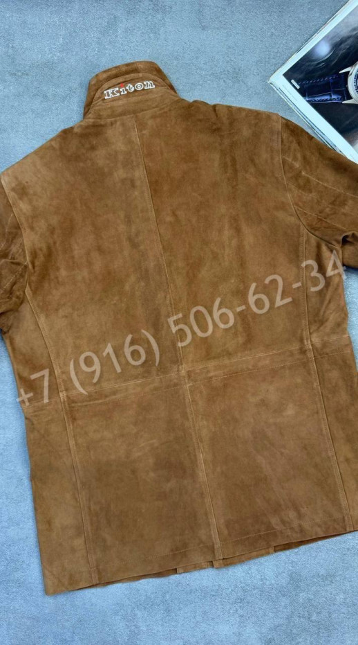 Замшевая куртка KITON 32052