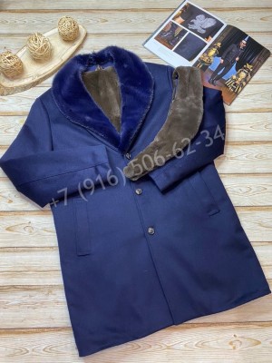 Кашемировое пальто с меховой подкладкой Loro Piana 5562