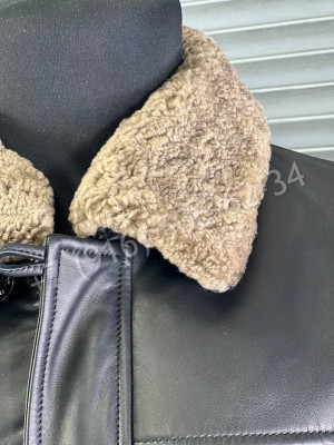 Кожаная куртка Brunello Cucinelli 19567