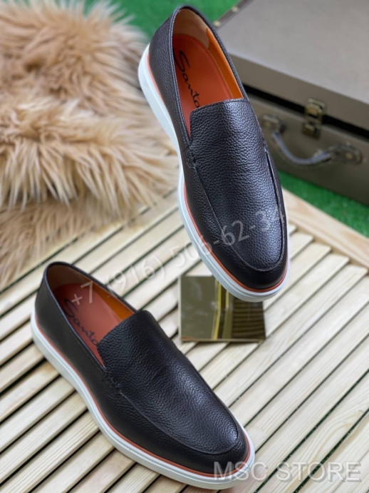 Лоферы Santoni 9727