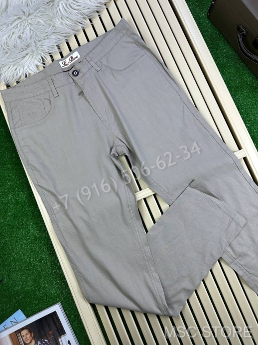 Льняные брюки Loro Piana 9935
