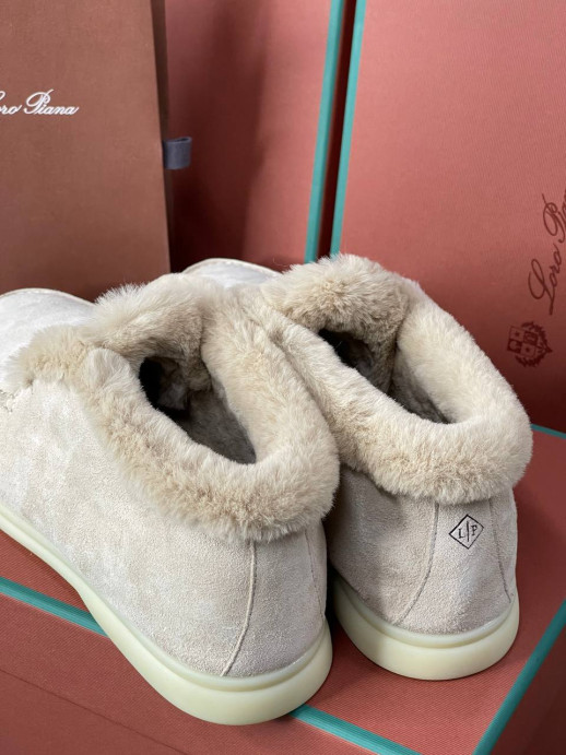 Лоферы Loro Piana на меху 17091 6