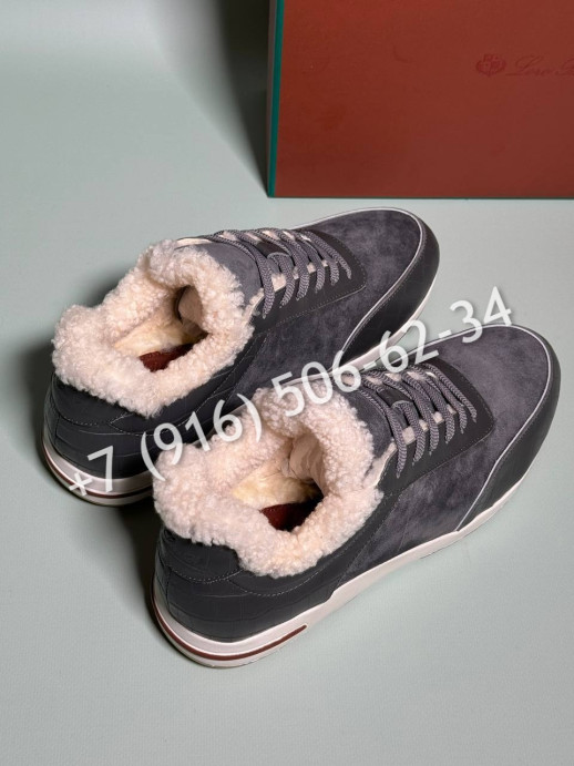 Кроссовки Loro Piana на меху 33523 3