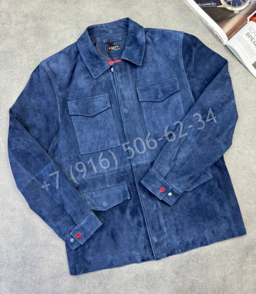 Замшевая куртка KITON 32053