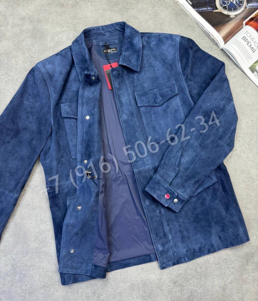 Замшевая куртка KITON 32053