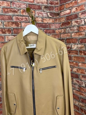 Кожаная куртка Hermes 23180