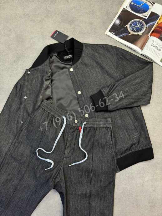 Прогулочный костюм KITON из денима 33847