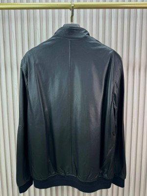 Кожаная куртка Kiton 5463 1