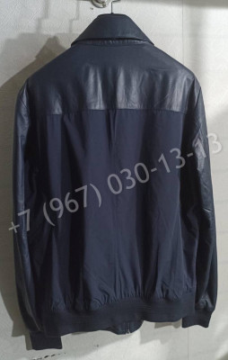 Ветровка Brunello Cucinelli со вставками кожи 26945