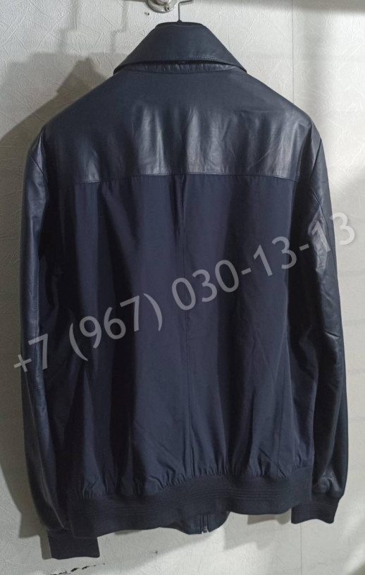 Ветровка Brunello Cucinelli со вставками кожи 26945