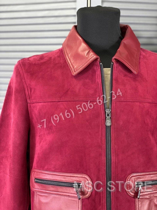 Замшевая куртка Brunello Cucinelli 8607