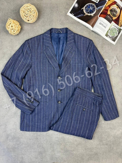 Прогулочный костюм из льна Brunello Cucinelli 30844