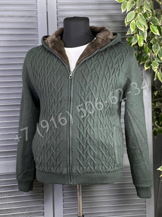 Кардиган KITON на меху ( искусственный мех) 24123