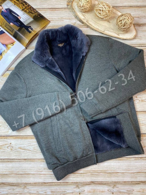 Кардиган Loro Piana на меху 24337