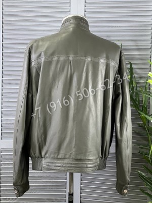 Кожаная куртка Stefano Ricci со вставками кожи крокодила 5441