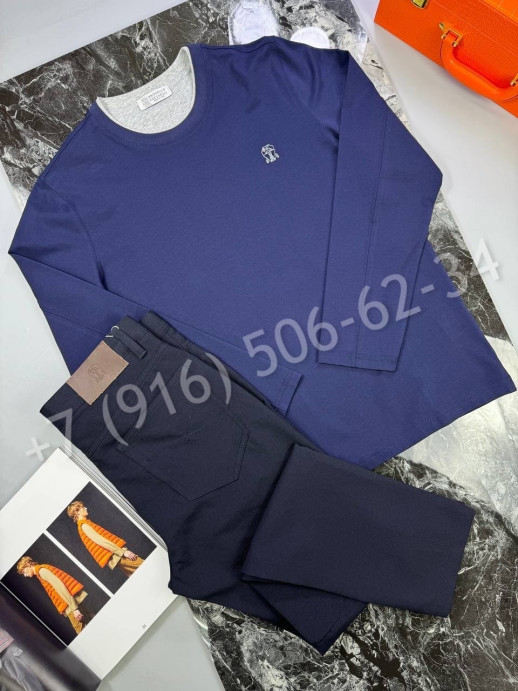 Лонгслив Brunello Cucinelli 25850