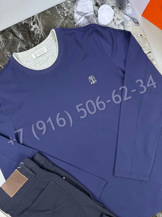 Лонгслив Brunello Cucinelli 25850