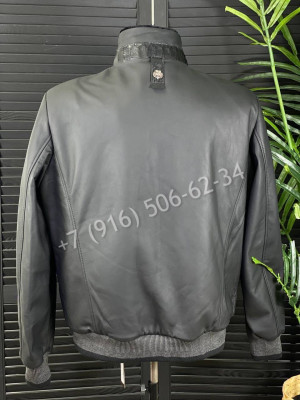 Кожаная куртка на меху Loro Piana 7773