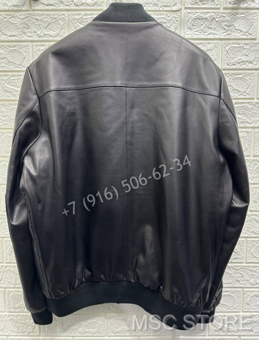 Кожаная куртка с крокодилом Loro Piana 9318