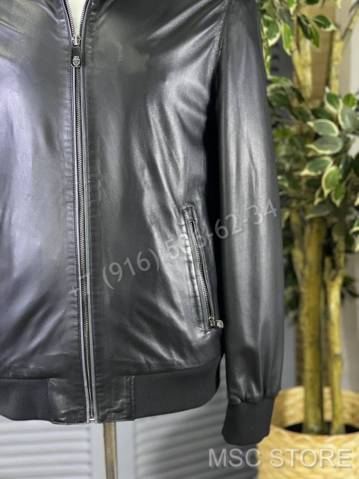 Кожаная куртка Billionaire 9628