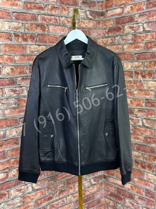 Кожаная куртка Hermes 23182