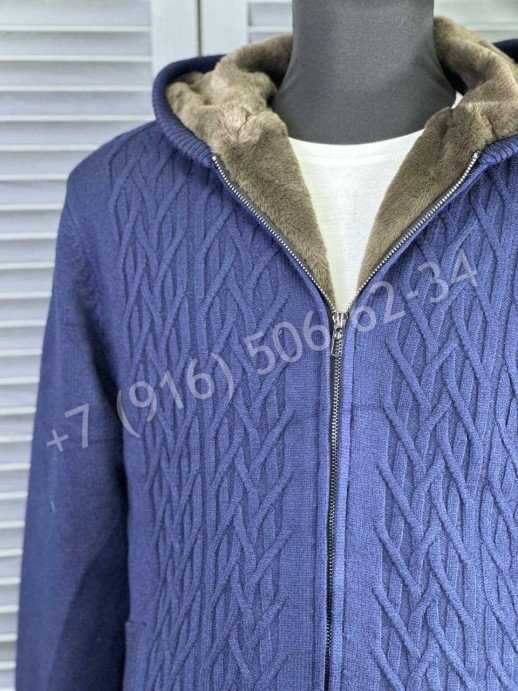 Кардиган KITON на меху ( искусственный мех) 24124