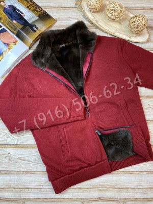 Кардиган Loro Piana на меху 24338