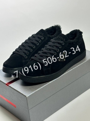 Кеды Prada на меху 13100 2