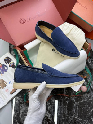 Лоферы Loro Piana со вставкам 5509