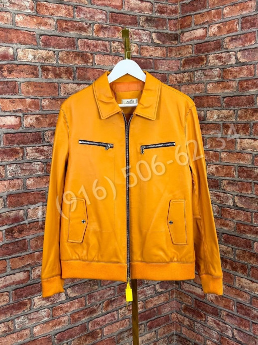 Кожаная куртка Hermes 23183