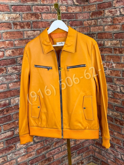Кожаная куртка Hermes 23183