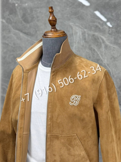 Замшевая куртка Berluti 18920 3