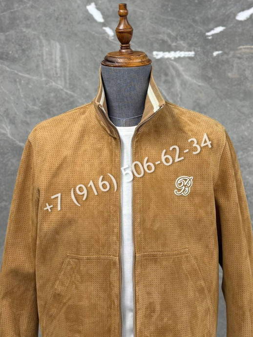 Замшевая куртка Berluti 18920 3