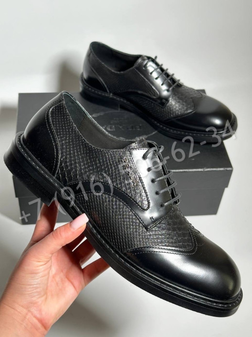 Туфли Prada из кожи питона 29145