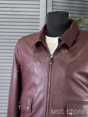 Кожаная куртка Hermes 9630