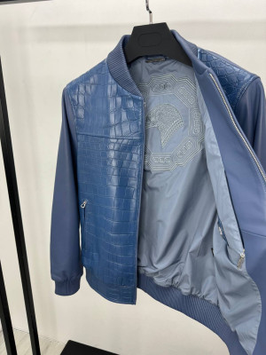 Куртка Stefano Ricci из кожи крокодила 6386 1