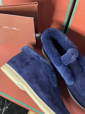 Лоферы Loro Piana на меху 17091 10