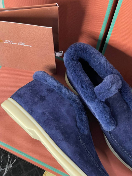 Лоферы Loro Piana на меху 17091 10