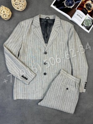 Прогулочный костюм из льна Brunello Cucinelli 30847