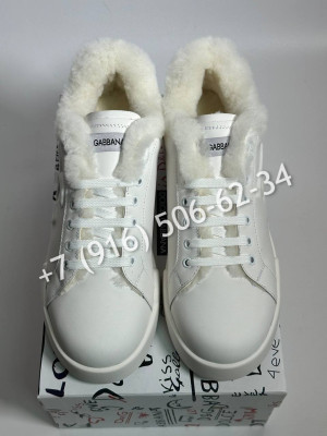 Кеды Dolce & Gabbana на меху 33648 1