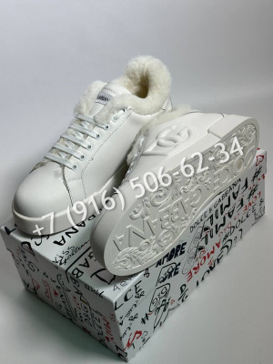 Кеды Dolce & Gabbana на меху 33648 1