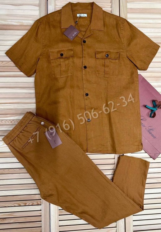Рубашка Loro Piana из льна 32157
