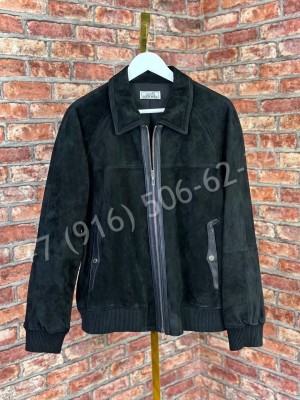 Замшевая куртка Hermes 23184