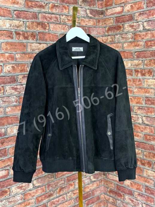 Замшевая куртка Hermes 23184